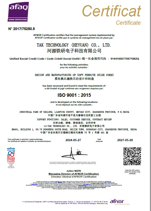 ISO 9001:2015
