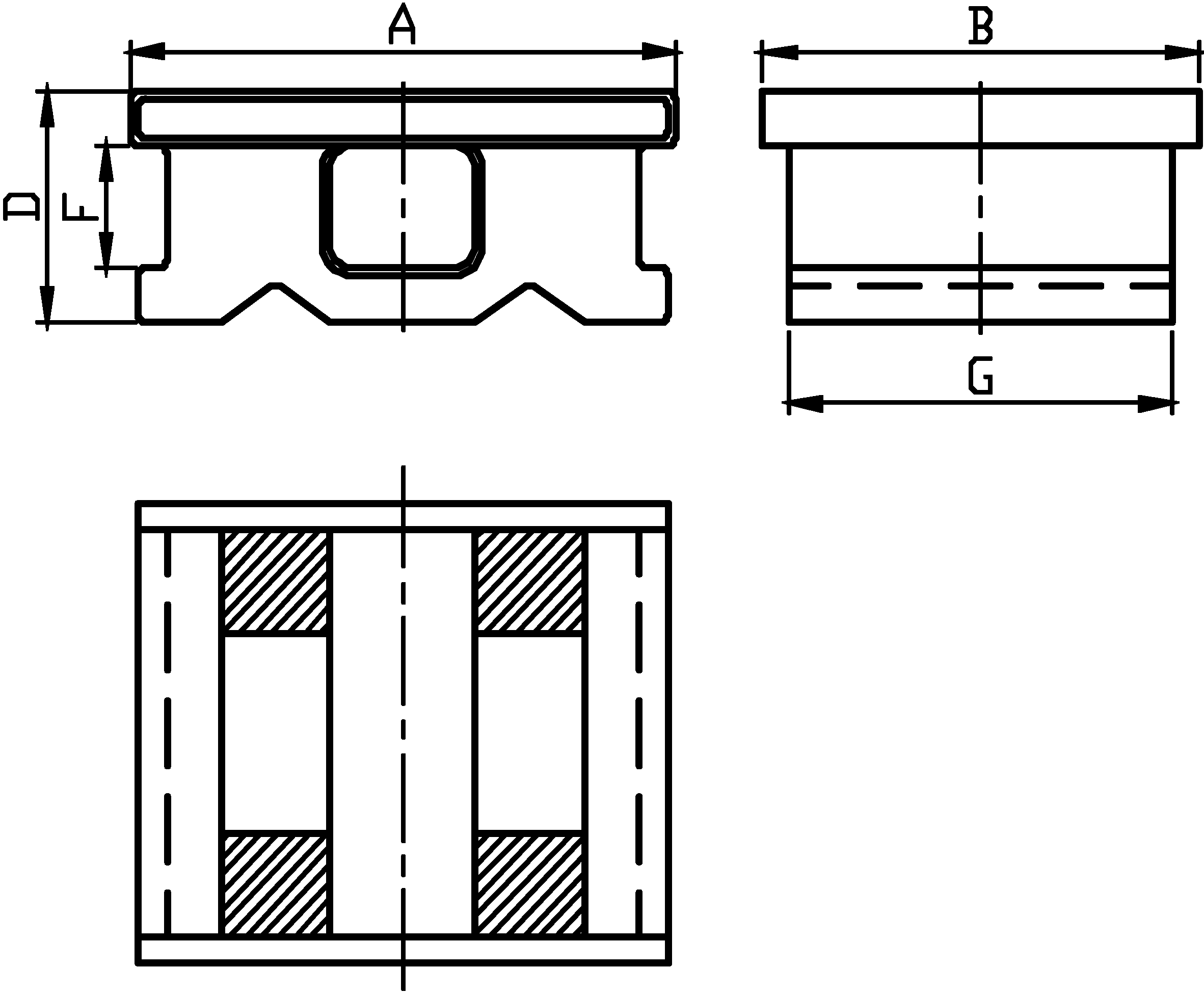 Outline drawing Shape group 01 / 04 1 part numbers